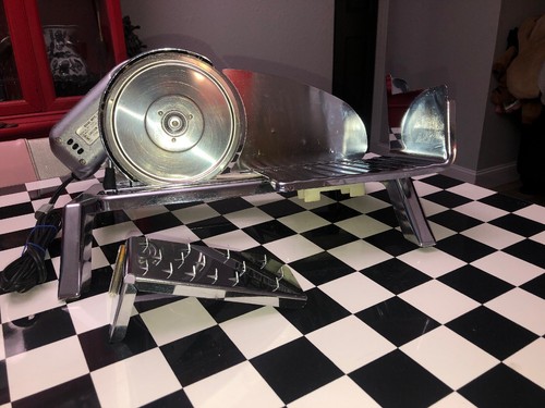 Rival Electric Food Slicer 1101E/5 Meat & Cheese Deli Stainless Steel. Tested!