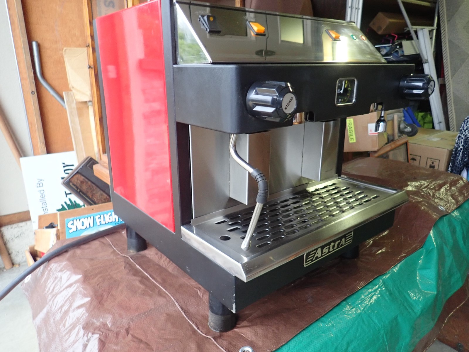 Astra Espresso machine 4 Years old Working Great Used Astra Cappuccino Machine