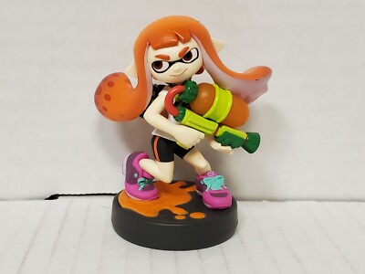 Nintendo Inkling Orange Girl Amiibo (Splatoon Series) NVL-001 - Switch Wii U 3DS