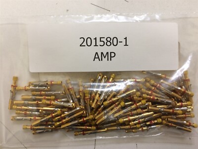 201580-1 AMP CONN SOCKET 20-24AWG GOLD CRIMP 6 PIECES