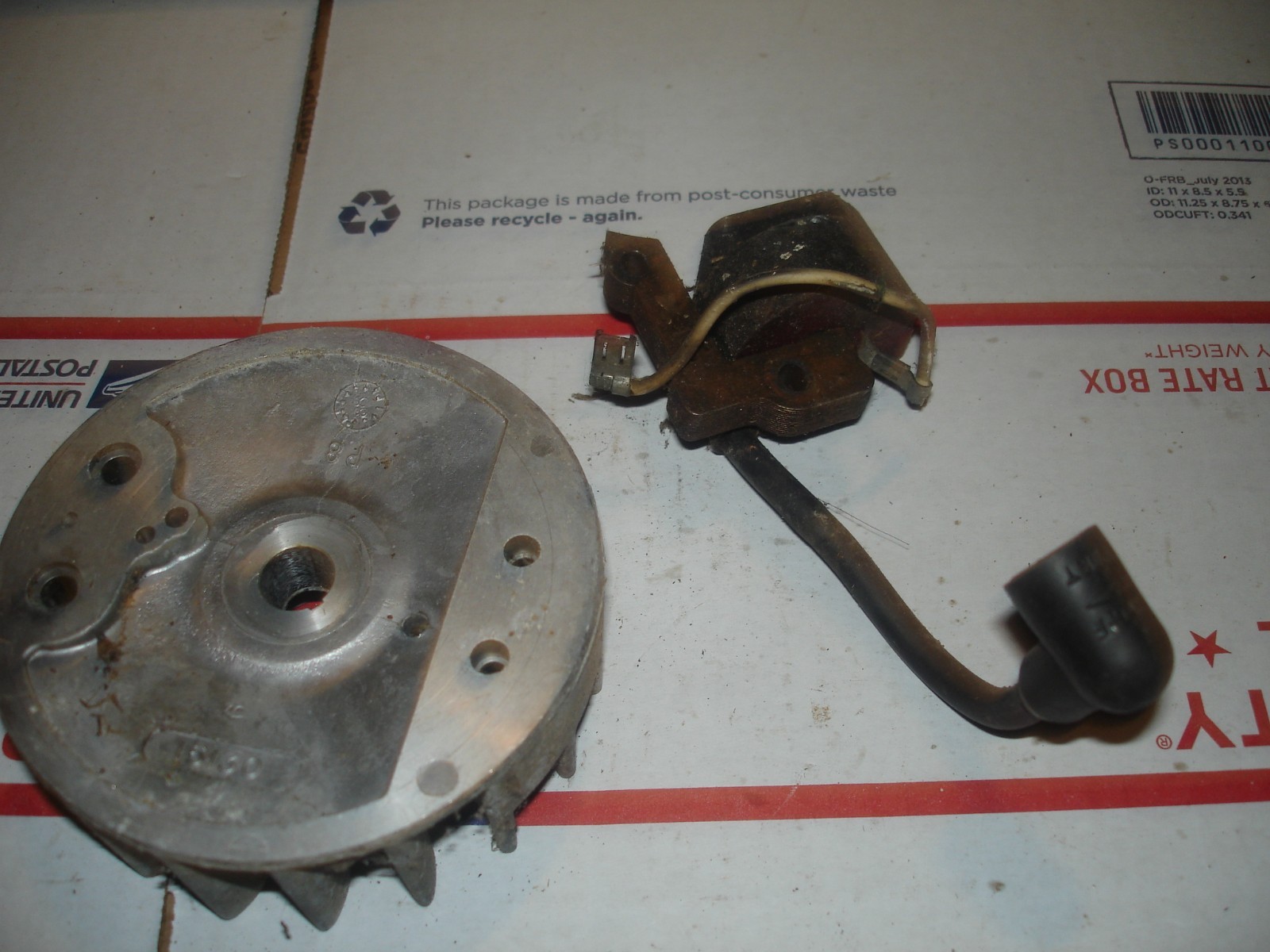 Strikemaster Magnum 3 Plus 49cc coil and  fly wheel    ice auger part