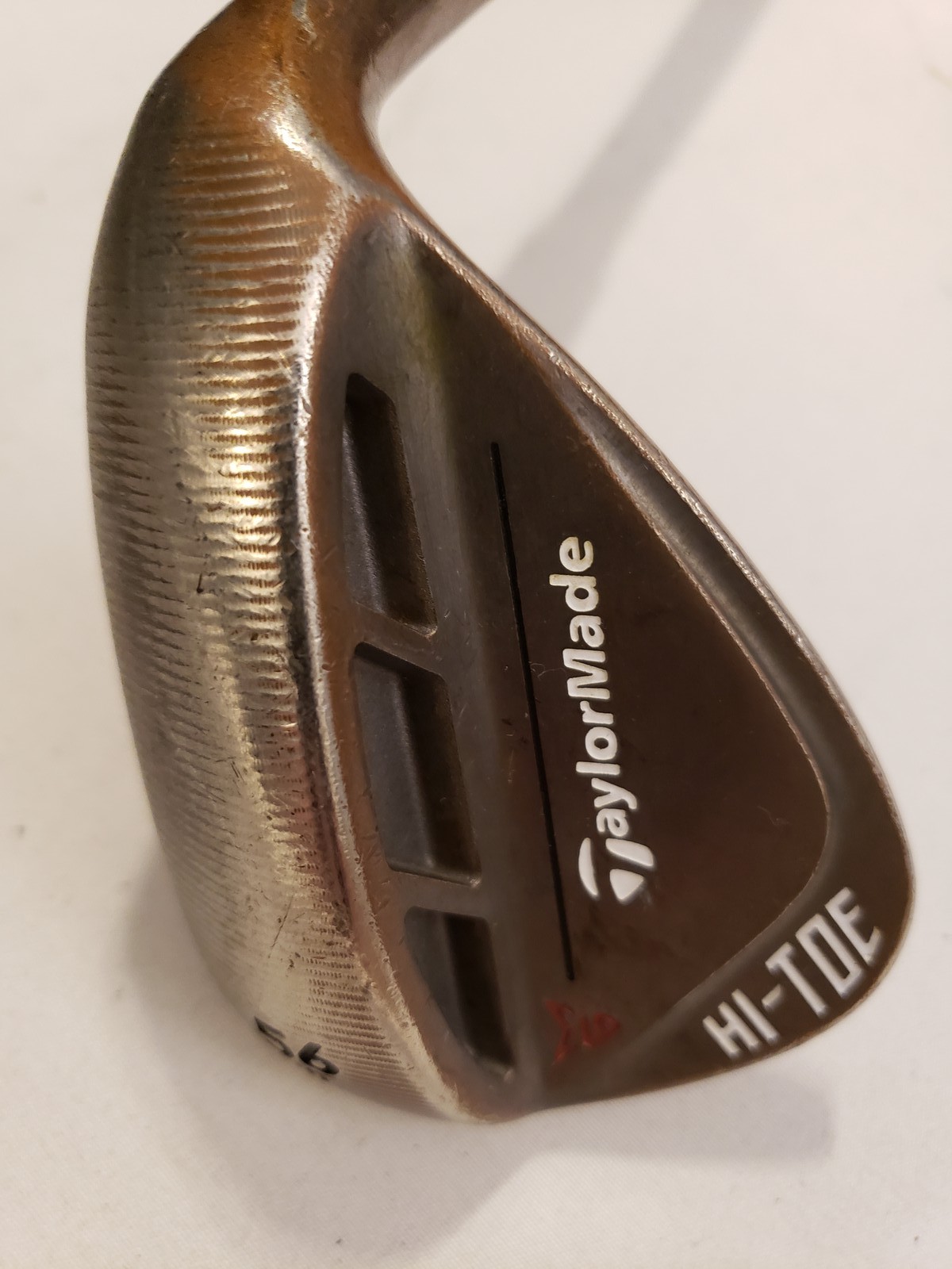 Used TaylorMade Hi-Toe Sandwedge 56* 10* B- KBS Hi-Rev 2.0 120 Full Face Grooves