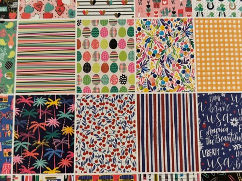 12x12 Scrapbook Paper Studio All Seasons 6- 60Designs 18- SHEETS