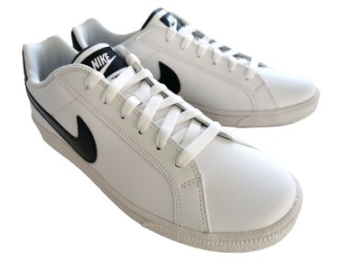 nike court majestic white black