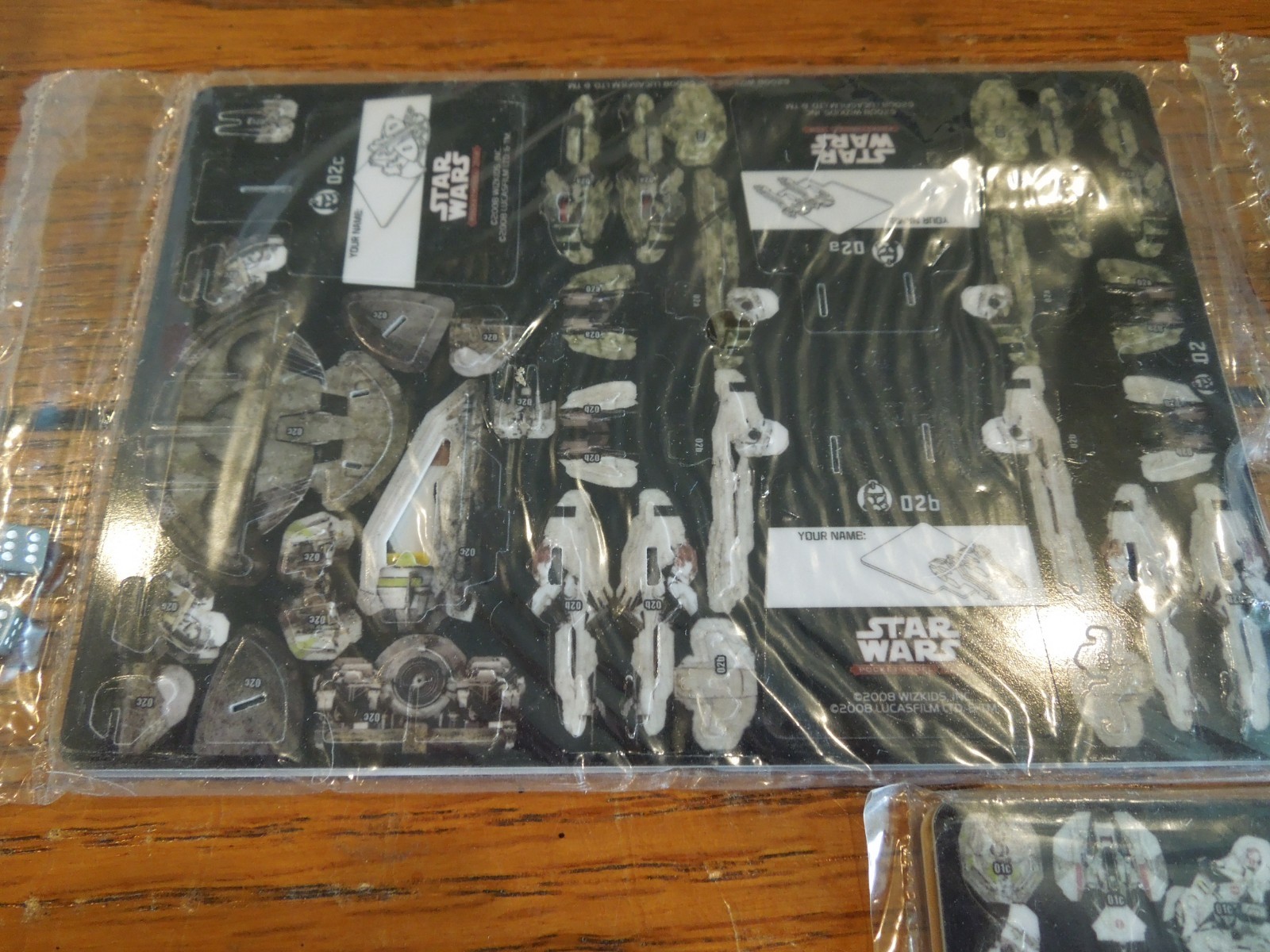 Star Wars Pocket Model Game Pack Lot of 3 in Packaging 2008 Wizkids Inc