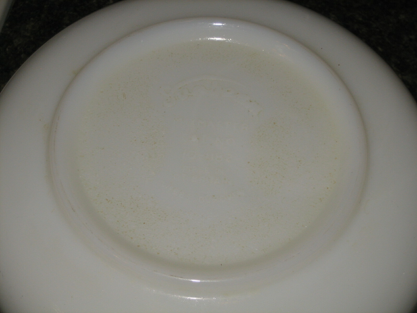 Vintage Set 2 Sunbeam Mixmaster Milk Glass Mixing Bowls - Nice!