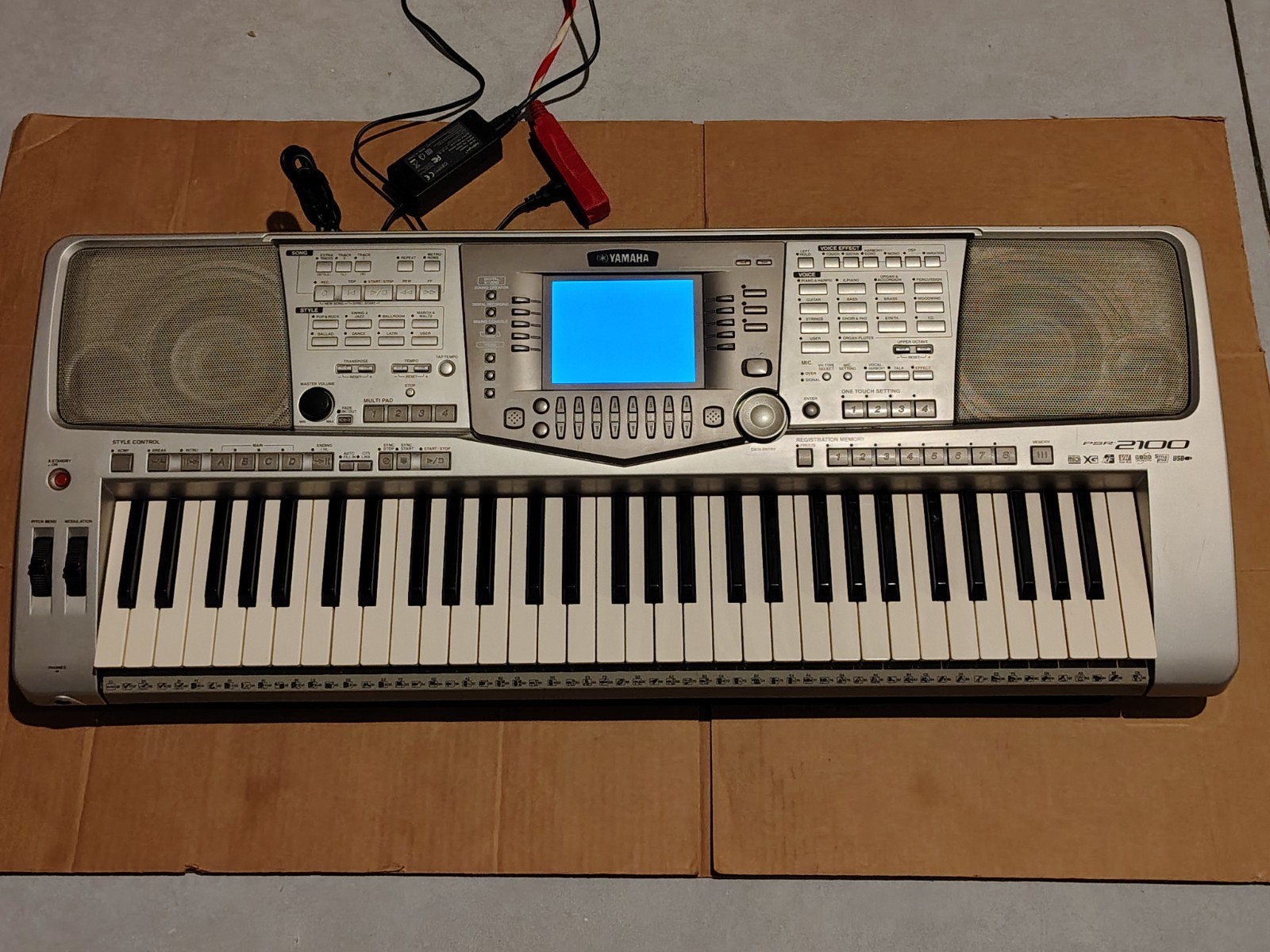 Yamaha PSR-2100 61-key PORTATONE Electric Keyboard -FOR