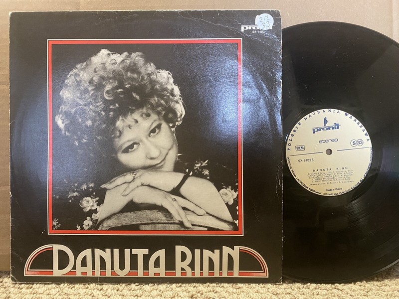 Danuta Rinn self titled VG+ 1977 POLISH DISCO jazz vocal