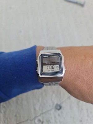 CASIOカシオ腕時計 AL-180 2505 Casio Solar 2505 Quartz AL-180 Digital Vintage Men's Watch