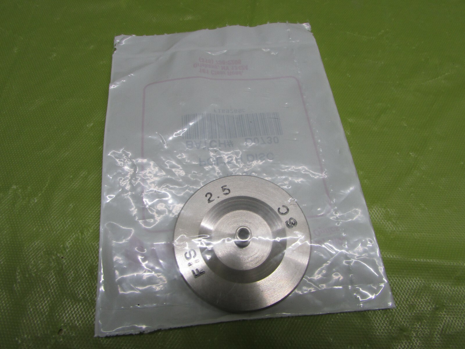 FIBEROPTIC BATCH 2.5 POLISH DISC