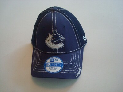 VANCOUVER CANUCKS  ----- YOUTH --- DEADSTOCK HAT CAP VINTAGE P4