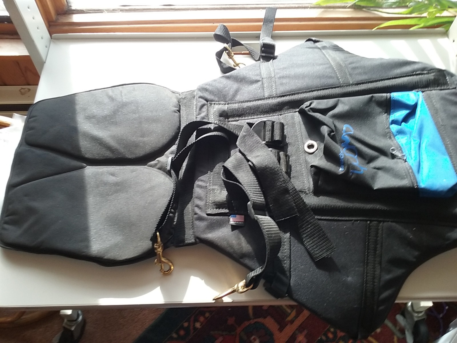 New SKWOOSH High Back with Lumbar Support KAYAK Seat HBL-1204 Comfort Padded USA