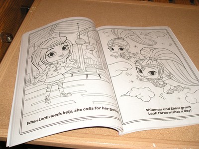 Shimmer & Shine JUMBO Coloring & Activity Book New. GREAT GIFT !! SUPER CUTE