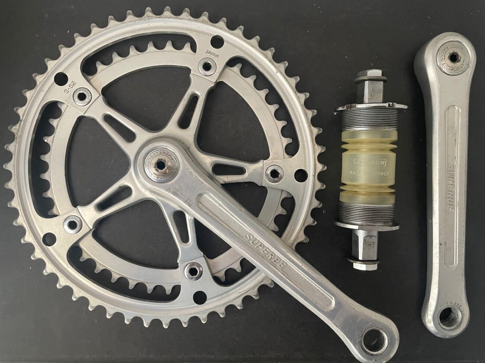 Suntour Superbe Pro Crankset | Suntour Track Crankset Suntour Superbe Pro Crankset | Suntour Track Crankset