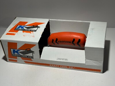 Kraft 1/8'' x 1/8'' x 1/8'' Square-Notch Trowel with ProForm Handle ST401PF