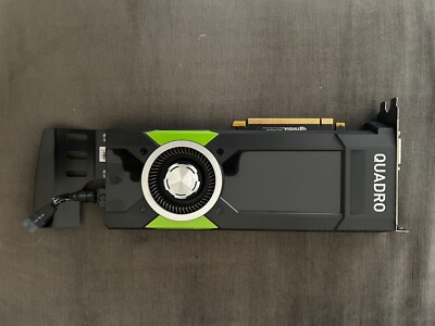 HP NVIDIA Quadro P5000 16GB GDDR5X 1-DVI 4-Dsiaply Port Graphics Card
