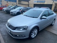 Volkswagen Passat 2.0 TDI Bluemotion Executive DSG Silver Leather Seats 2014 