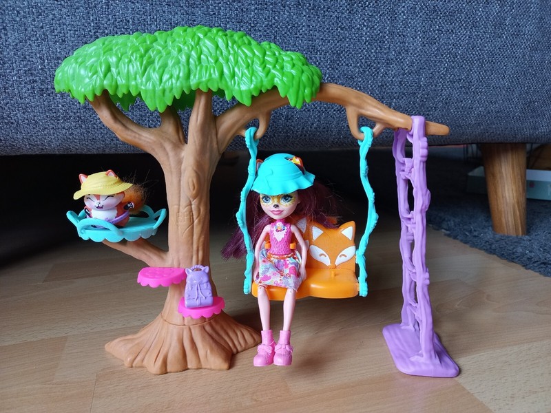 Enchantimals, Spielplatzabenteuer, FuchsmÃ¤Dchen Fox, Frh45 Set