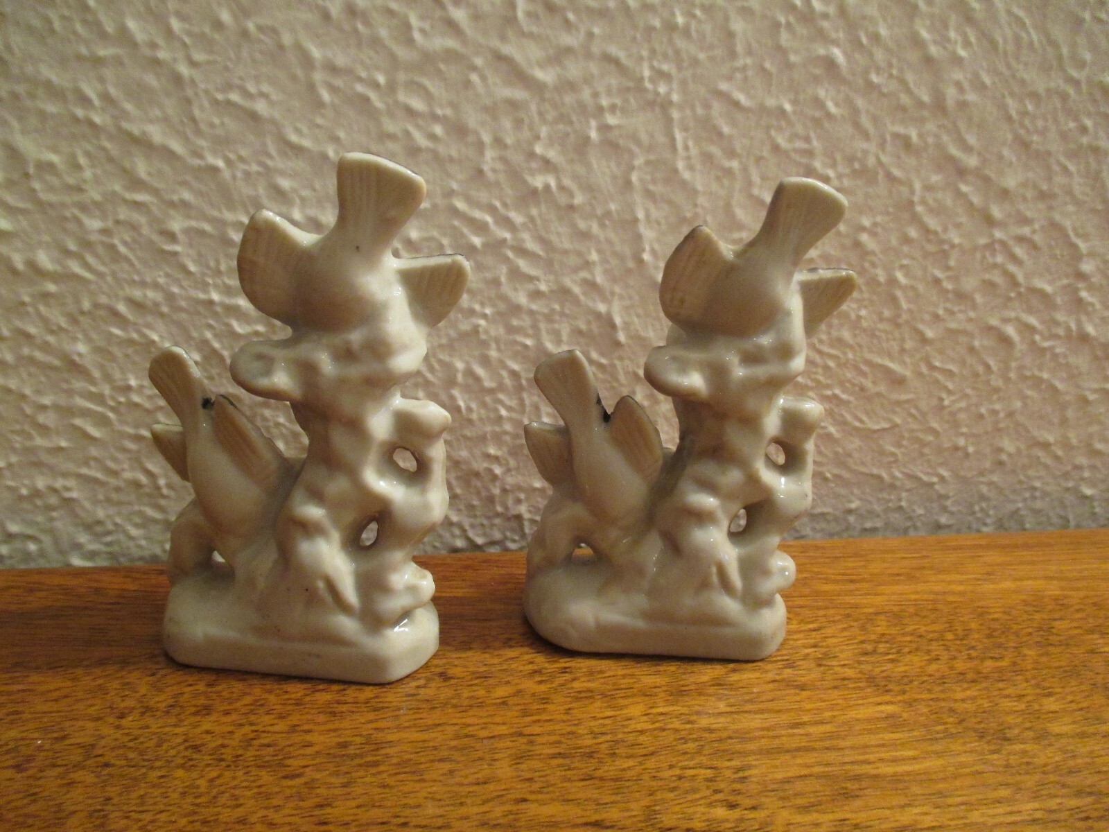 a Pair of Figural Bluebirds Birds Made in Japan