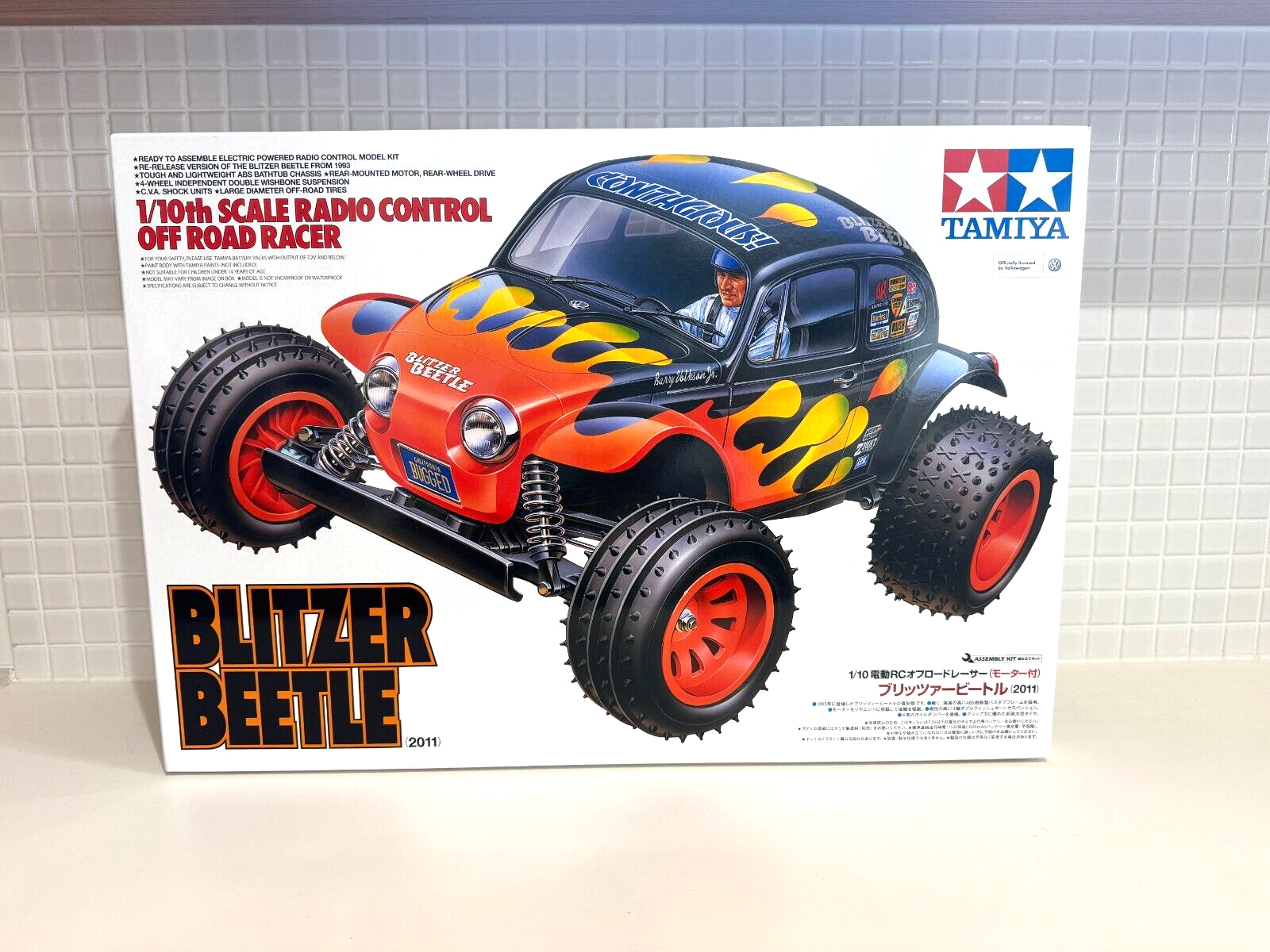 TAMIYA ブルヘッド　1/10 TAMIYA 1/10 RC Blitzer Beetle 2011 Off-Road Electric Car