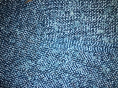 VINTAGE BURLAP JUTE MATERIAL FABRIC LOT~WDF Mark~44