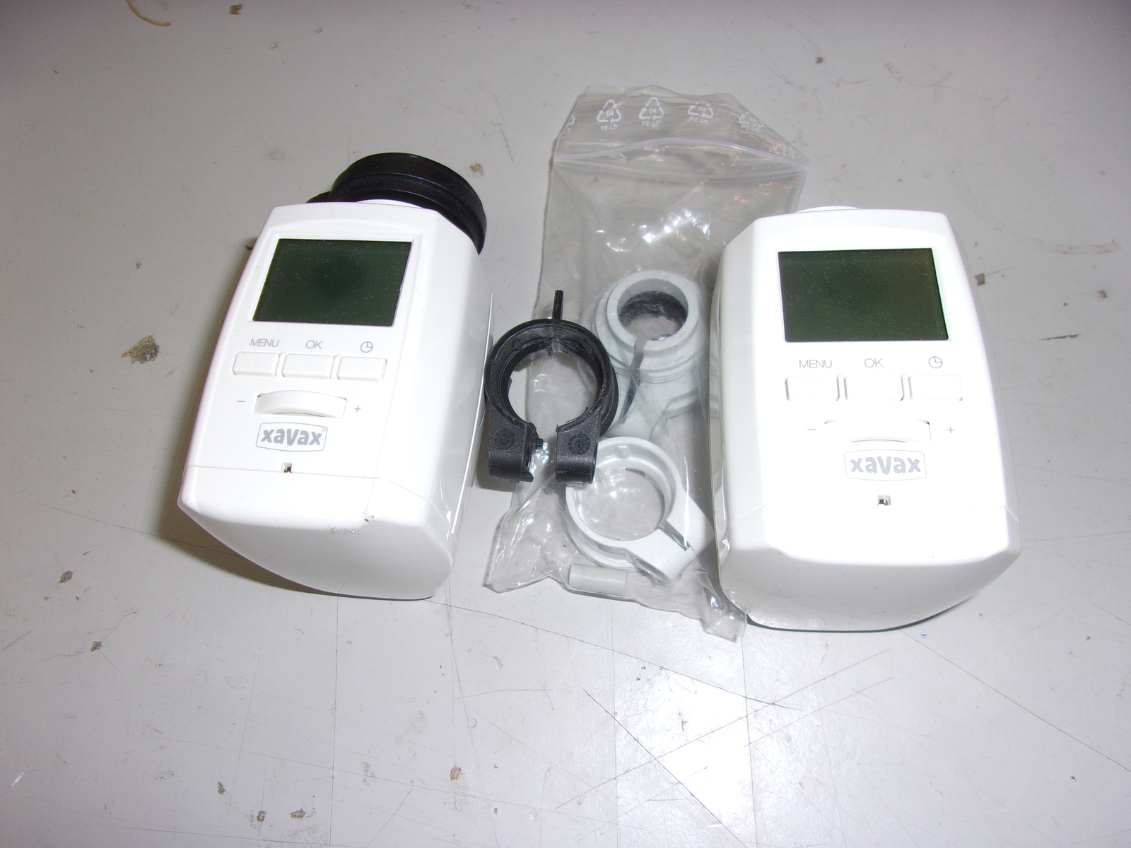 2x Xavax Heizkörper Thermostat Bluetooth, Rechnung V02196