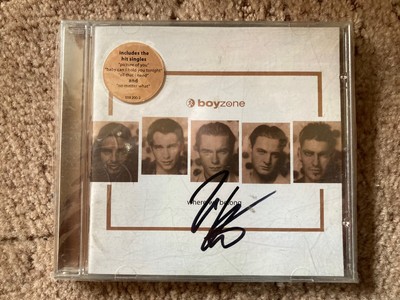 boyzone signed cd where we belong album signed ronan keating no coa rare