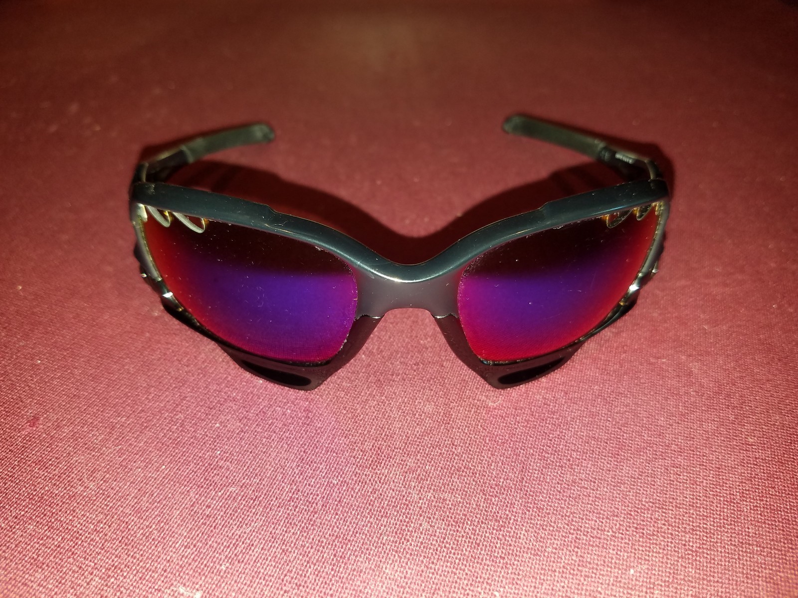 UPC 700285837154 product image for Oakley Racing Jacket Matte Black Ink/00 Red Iridium Polarized 009171-20 | upcitemdb.com