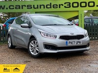 2017 Kia PROCEED 1.0 Professional Ceed 2 ISG 3dr Coupe Petrol Manual