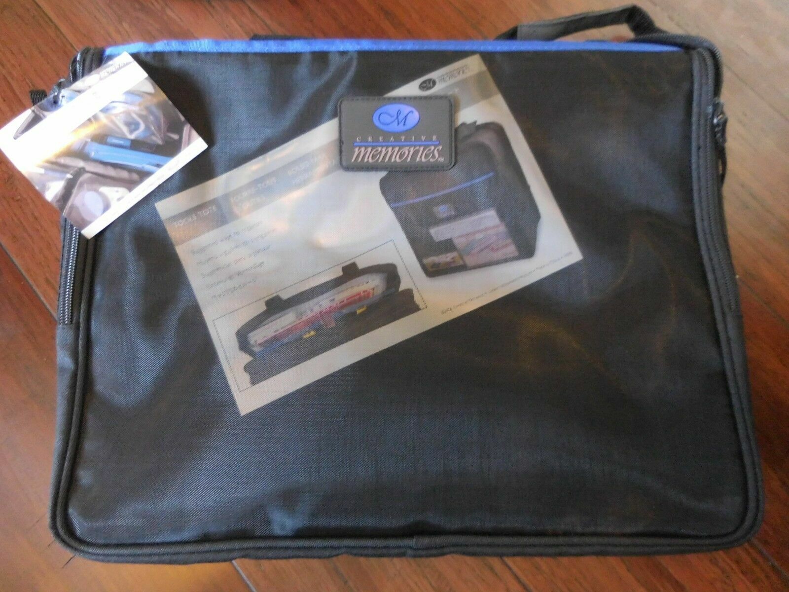 New OLD STOCK Creative Memories Large TOOLS TOTE Scrapbooking BAG Mesh Frnt/Back