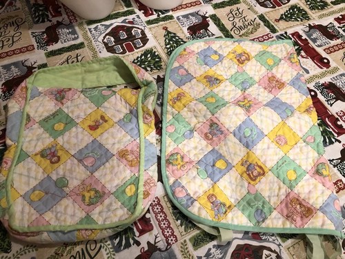 Vintage Cabbage Patch 1978/1982 Estate Lot Of Diaper Bag & Bunting Sleep Sack