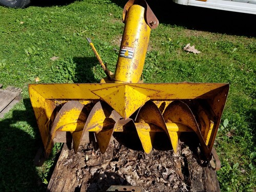 Vintage Bolens Snow Blower Attachment Tube Frame tractor.  G14