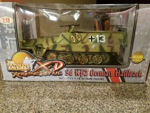 1 /18 Scale 21st Century Ultimate Soldier XD German SD KF2 Halftrack WW2 NIB