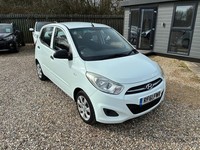 2012 Hyundai i10 1.2 Classic Euro 5 5dr HATCHBACK Petrol Manual