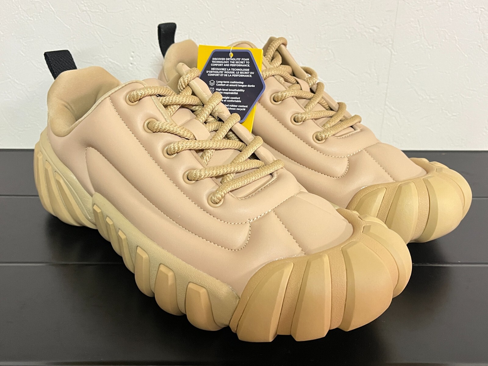 Pre-owned Onitsuka Tiger Dentigre Puff ( Desert ) 1183c147.200 [unisex] Casual Authentic In Yellow