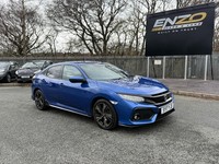 2017 17 REG HONDA CIVIC 1.5 PETROL VTEC TURBO SPORT 182PS 5 DOOR SALOON ULEZ