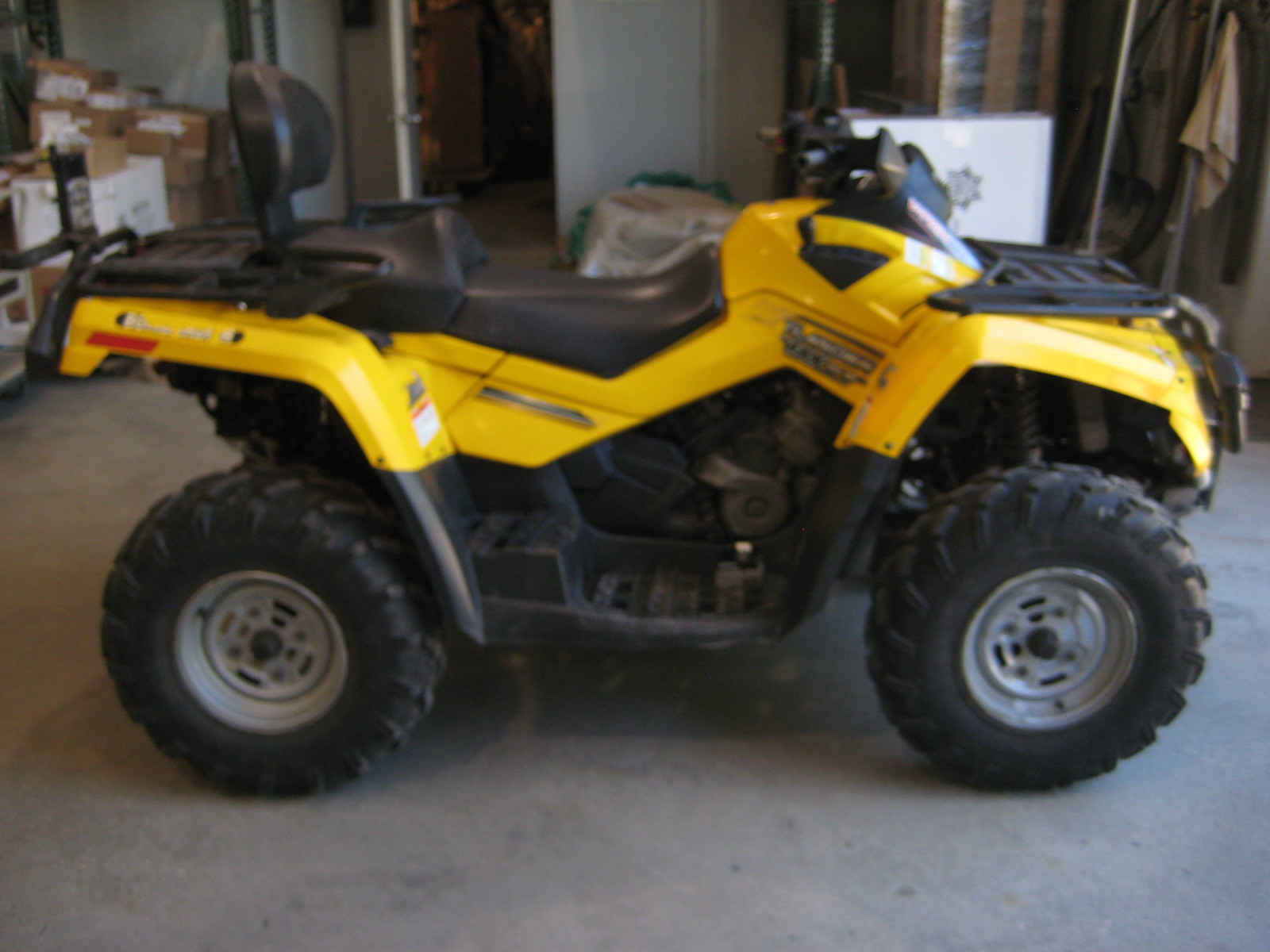 2006 Bombardier Can Am Outlander 650 MAX XT 4x4 Quad 2 Seater ATV w/TRACKS