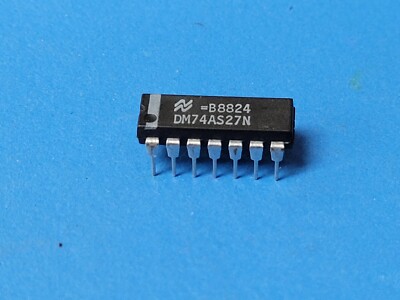 (5 PCS) DM74AS27N NSC NOR Gate IC 3 Channel 14-PDIP