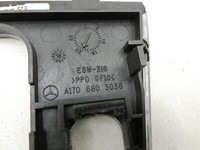 Mercedes R170 SLK Blende für Schaltkulisse Ganganzeige Mercedes R170 SLK 03.04.2000 A1706803036 gebraucht Vorschau 6