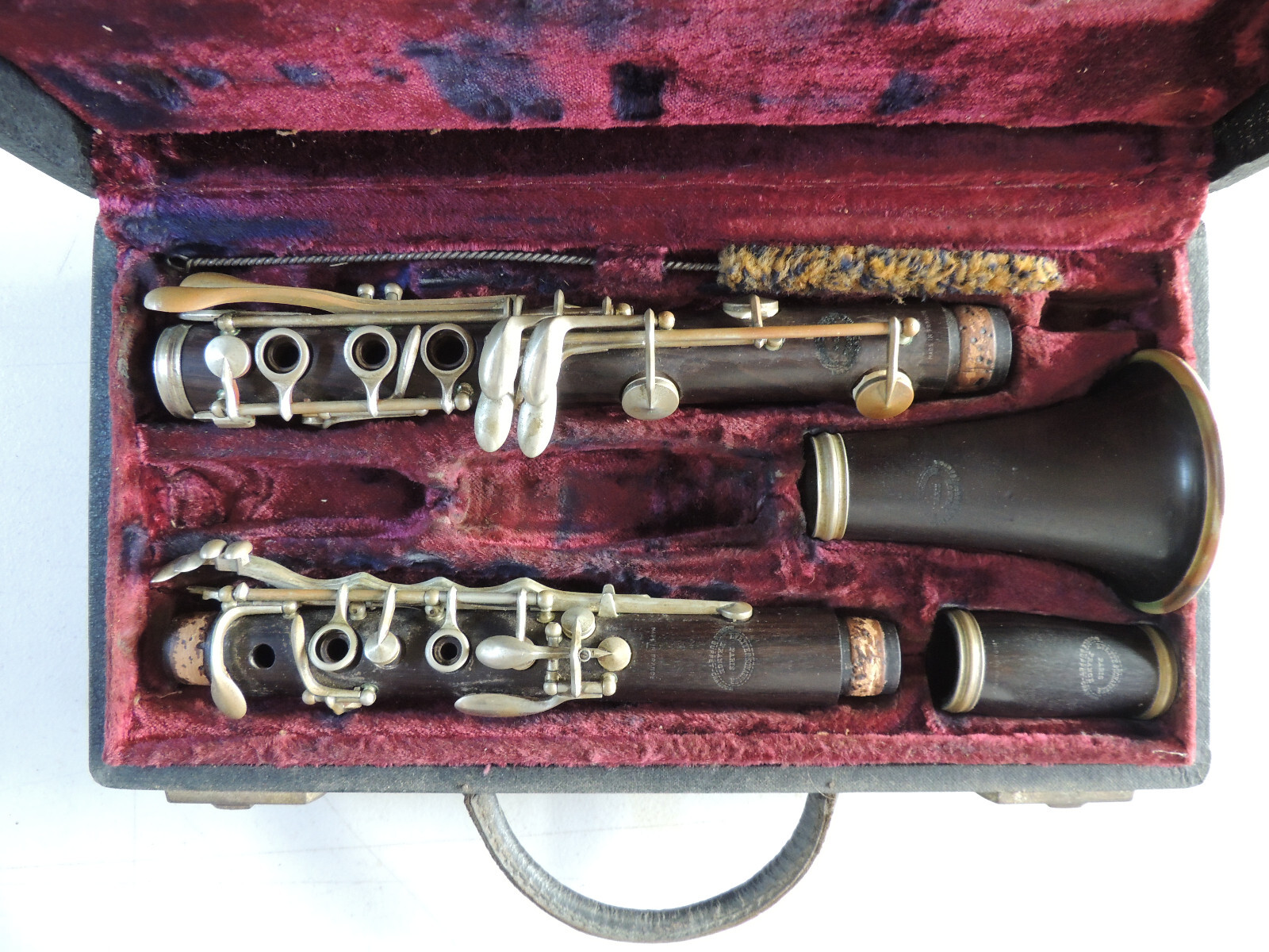 CRAMPON evette schaeffer クラリネット 未チェック ジャンク品≡A1642 EVETTE \u0026 SCHAEFFER⁄BUFFET-CRAMPON, Clarinet in Bb, c.1946, Paris