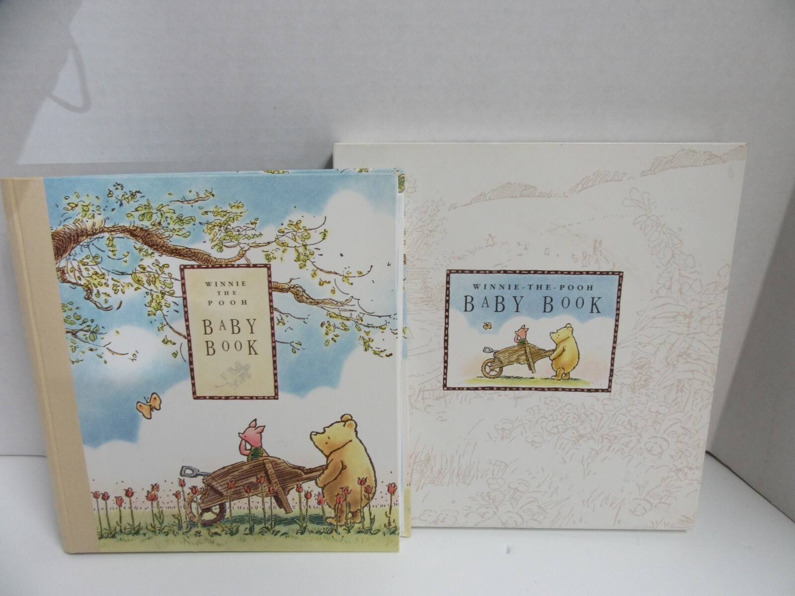 Disney Classic Pooh Baby Memory Album Spiral Book Birth to Three 3