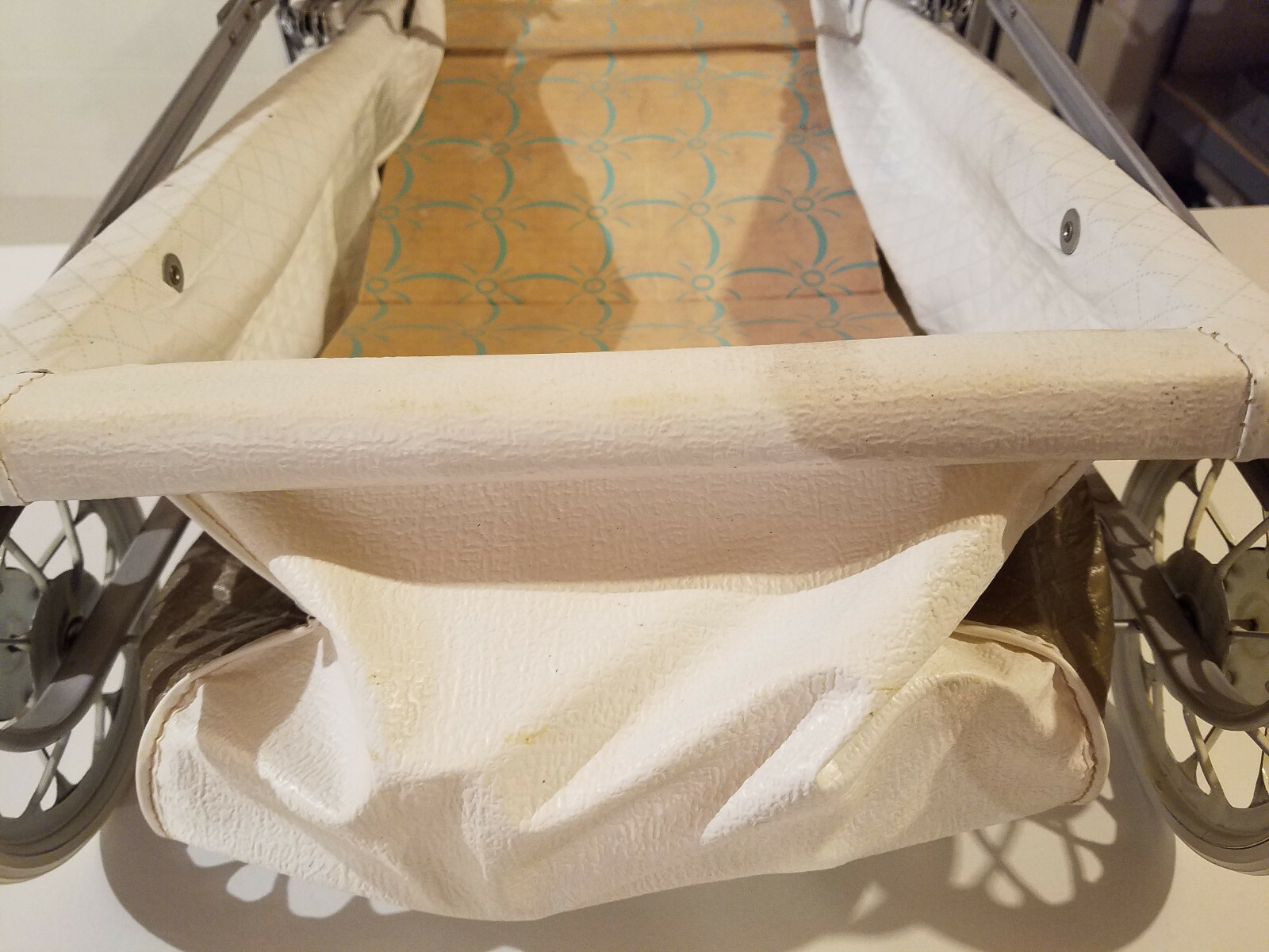 Vintage South Bend Doll Buggy Foldable 26 x 18