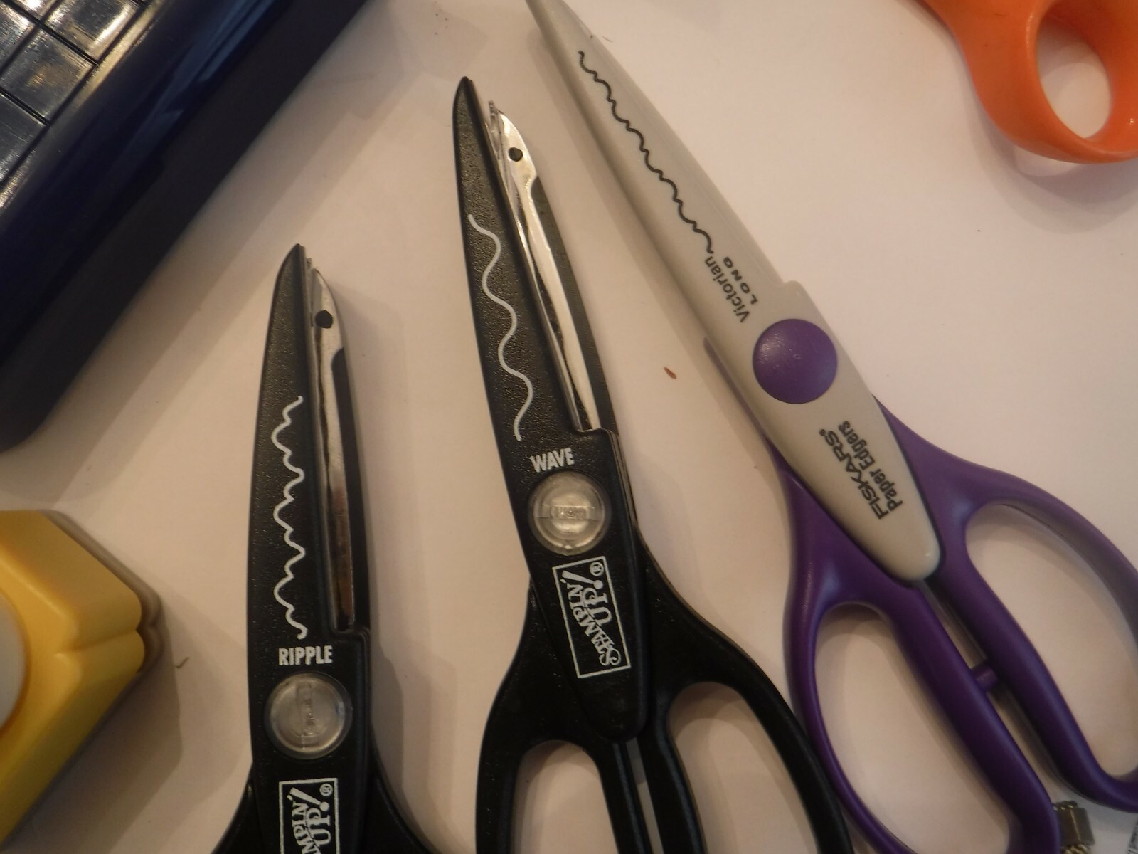 Stampin' up, Creative Memories, Fancy Scissors, Paper Cutter, Corner Cutters