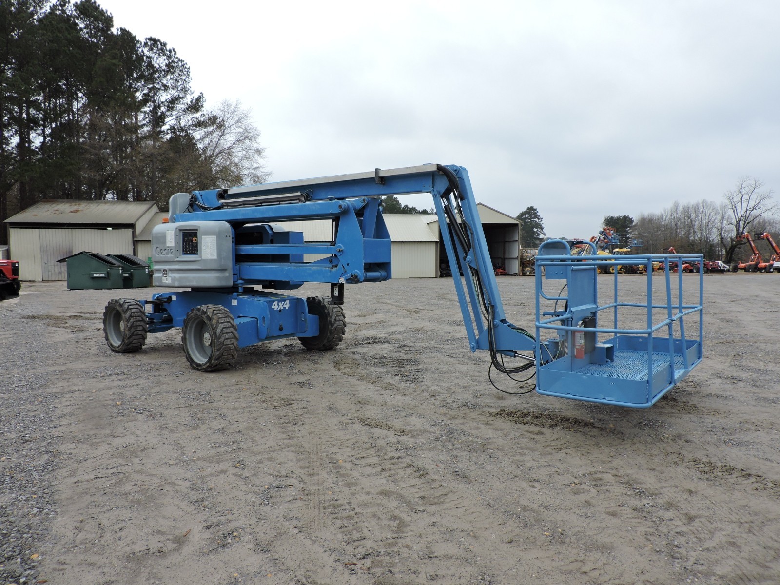 2012 GENIE Z60/34 ARTICULATING BOOM LIFT - GENERATOR - LOW HOUR MACHINE!!
