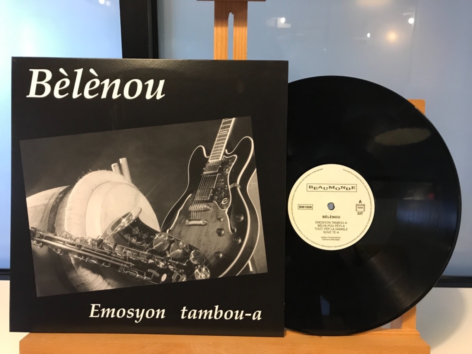 7” Belenou - EMOSYON TAMBOURINE A BELENOU EMOSYON TAMBOU-A BEAUMONDE RECORDS BM1806 REISSUE