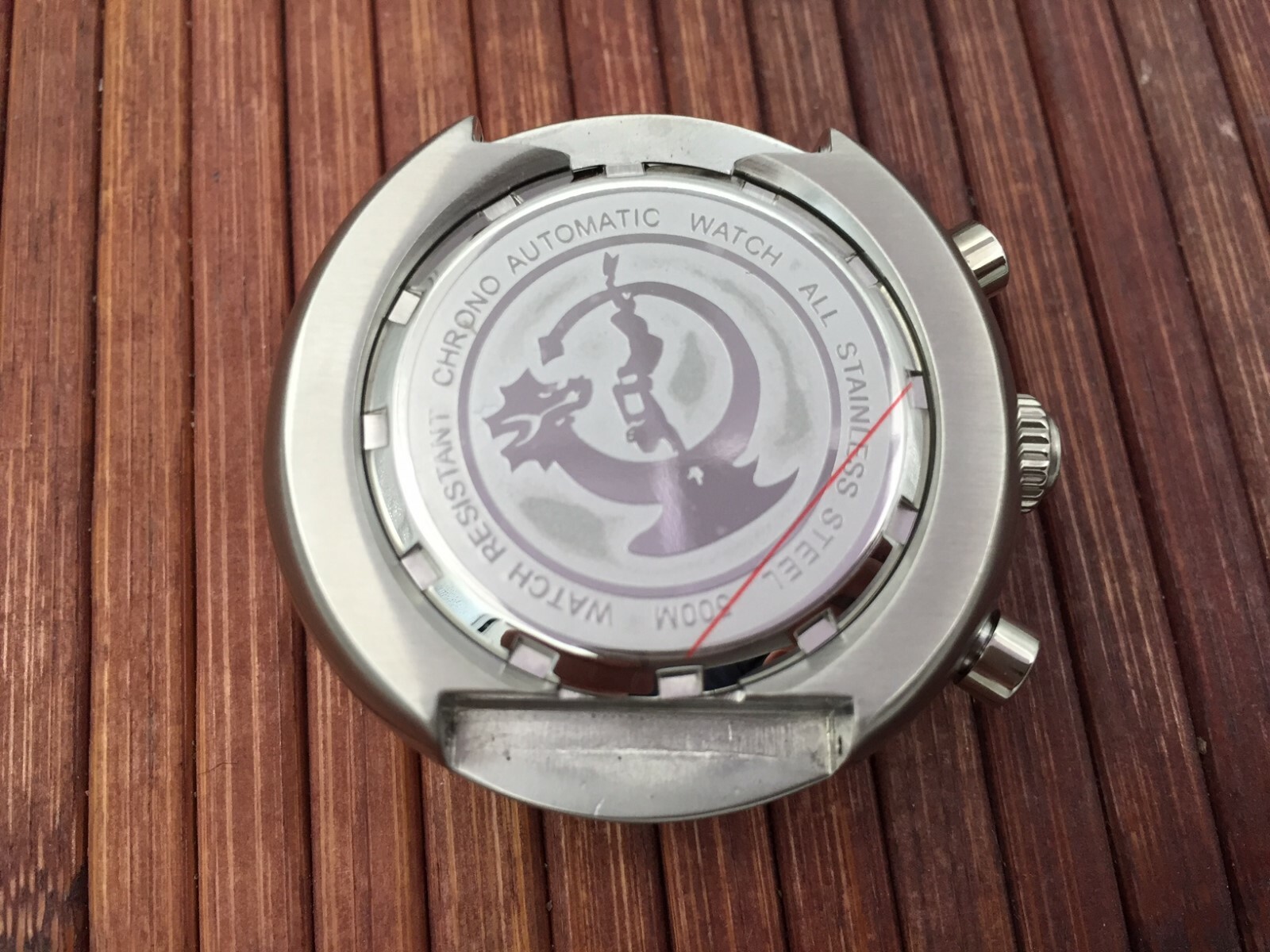 Iconic diver watch case for ETA Valjoux 7750 water resistant 500m, sapphire glas eBay