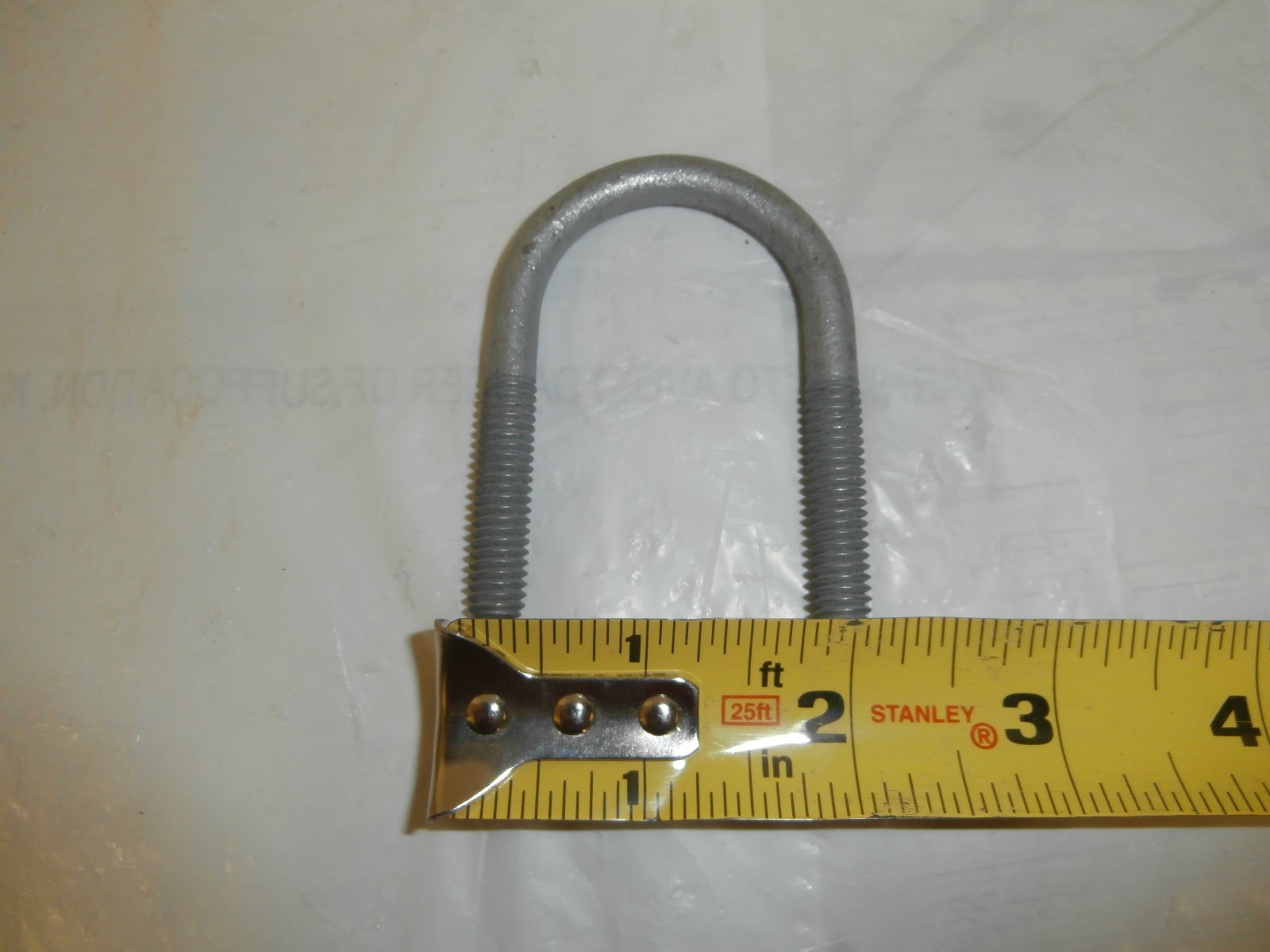 (6) GALVANIZED U-BOLTS ROTOR POST ANTENNA MOUNT TOWER GUY WIRE ROPE THIMBLE ROHN