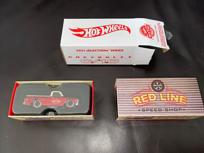 Hot Wheels RLC 1969 Chevy C-10 Pickup 2021 Selections Series Redline Speed Shop