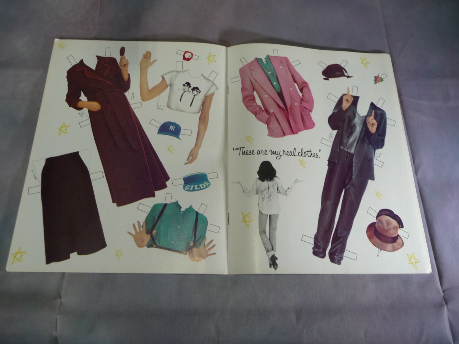 Gilda Radner Cut-Out Doll Book 1979