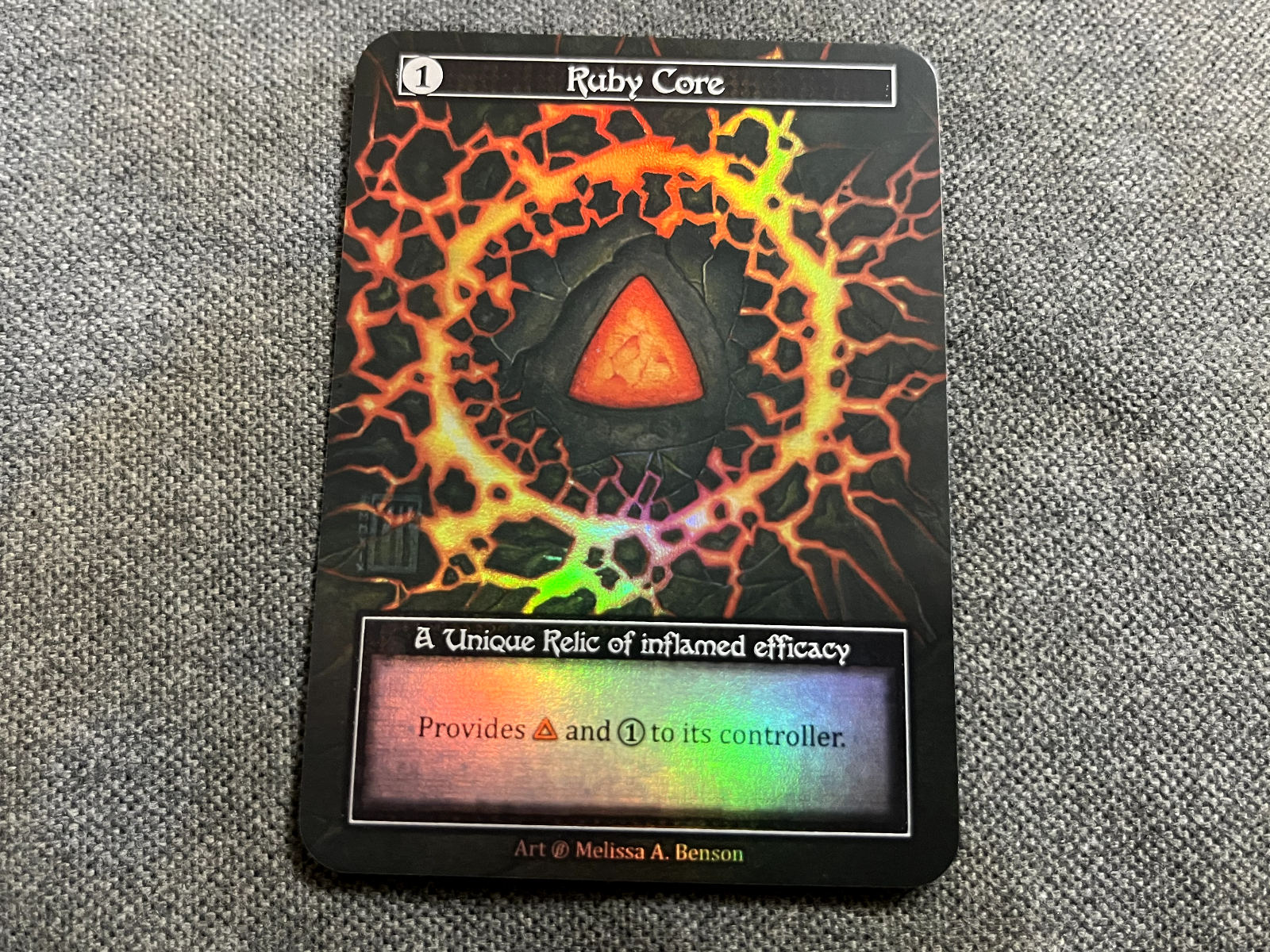 Ruby Core Foil BETA Unique Sorcery Contested Realm TCG | eBay